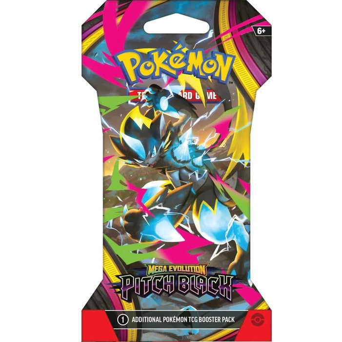 Pokémon TCG: Mega Evolution – Pitch Black Sleeved Booster Pack