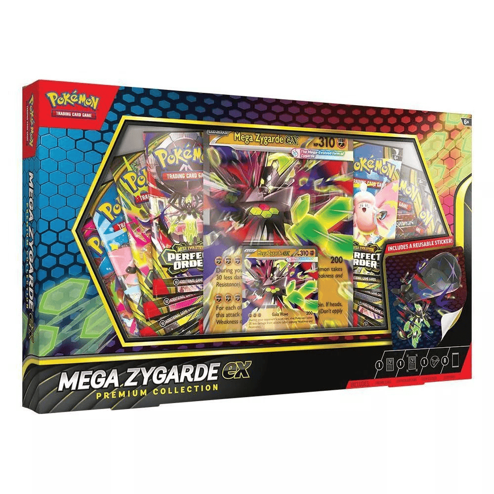 Pokemon TCG: Mega Zygarde EX Premium Collection Box