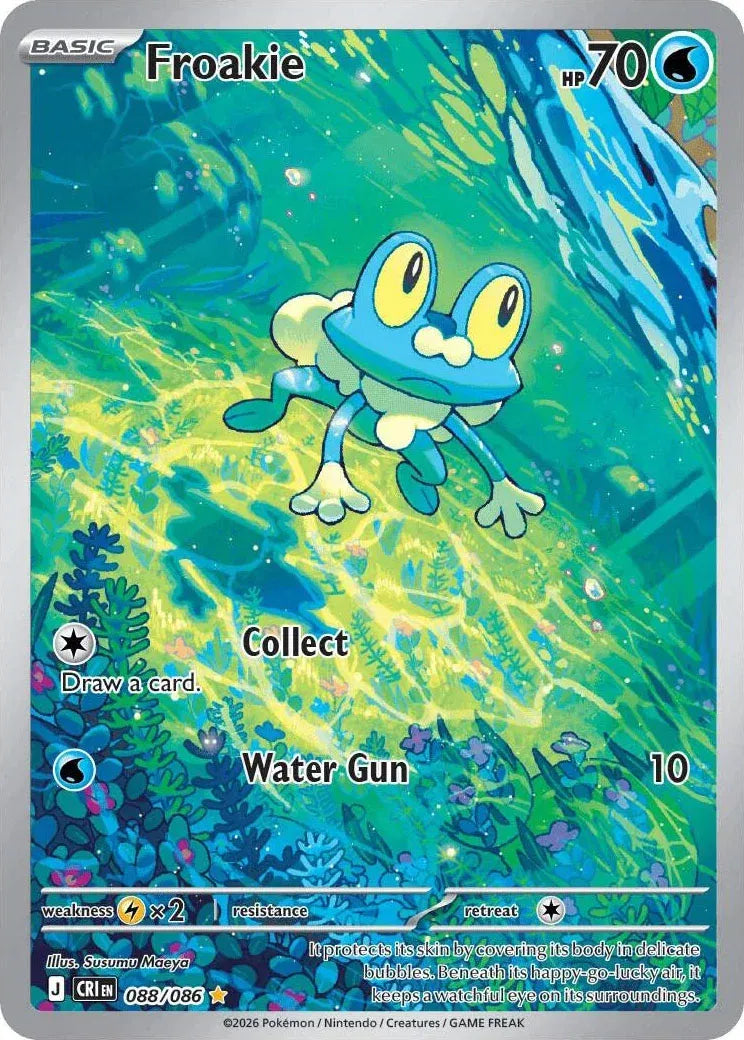 Froakie - Chaos Rising Illustration Rare 088/086