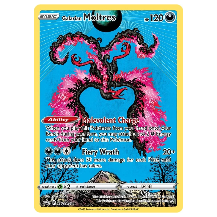 Galarian Moltres - Sword and Shield Promo SWSH284