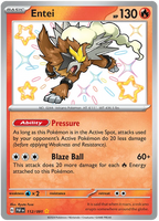 Entei - Paldean Fates Shiny Rare 112/091
