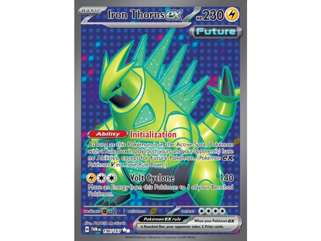 Iron Thorns ex - Twilight Masquerade Ultra Rare 196/167