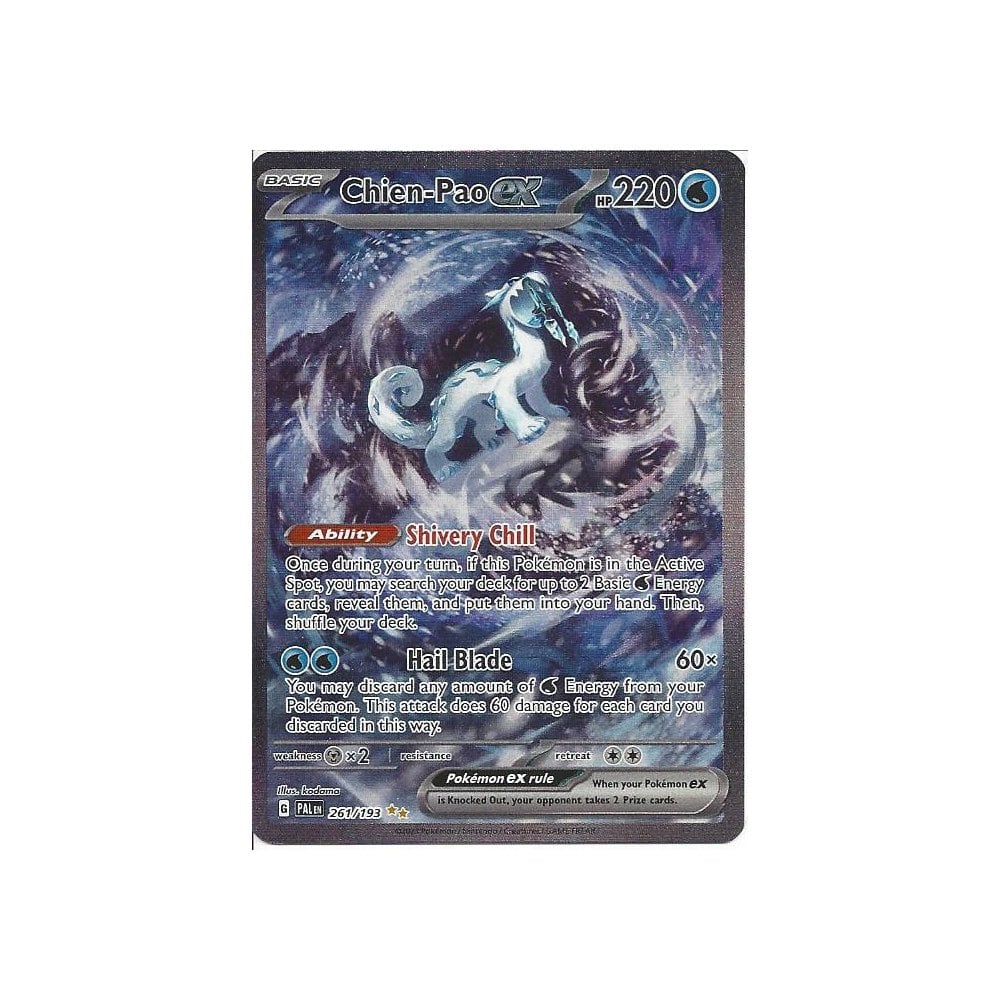 Chien-Pao ex - Paldea Evolved Special Illustration Rare