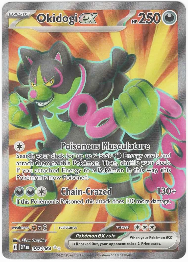 Okidogi ex - Shrouded Fable Ultra Rare 082/064