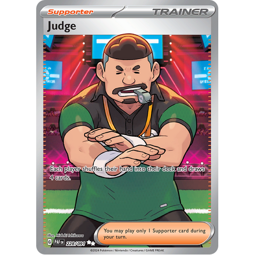 Judge - Paldean Fates Ultra Rare 228/091