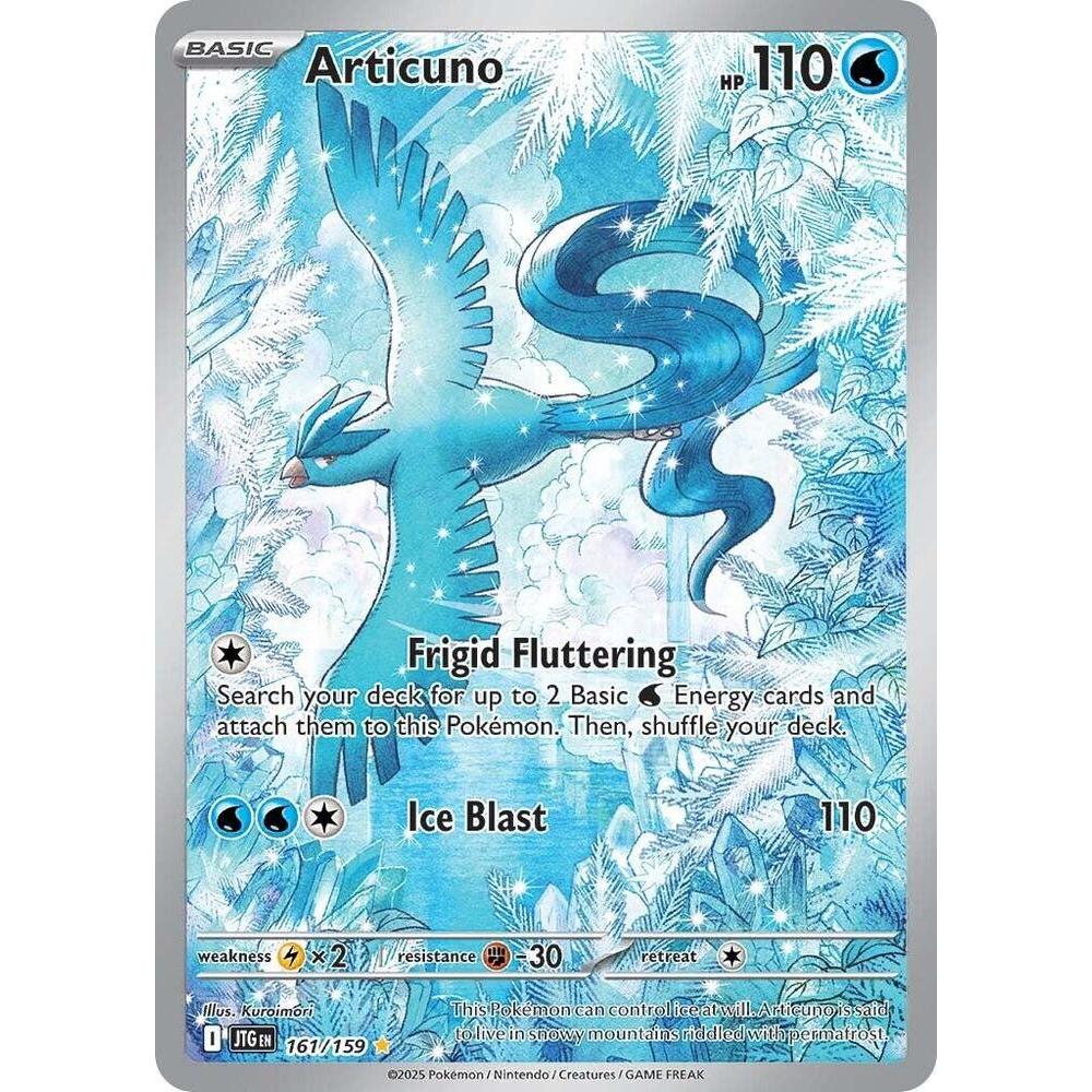 Articuno - Journey Together Illustration Rare 161/159