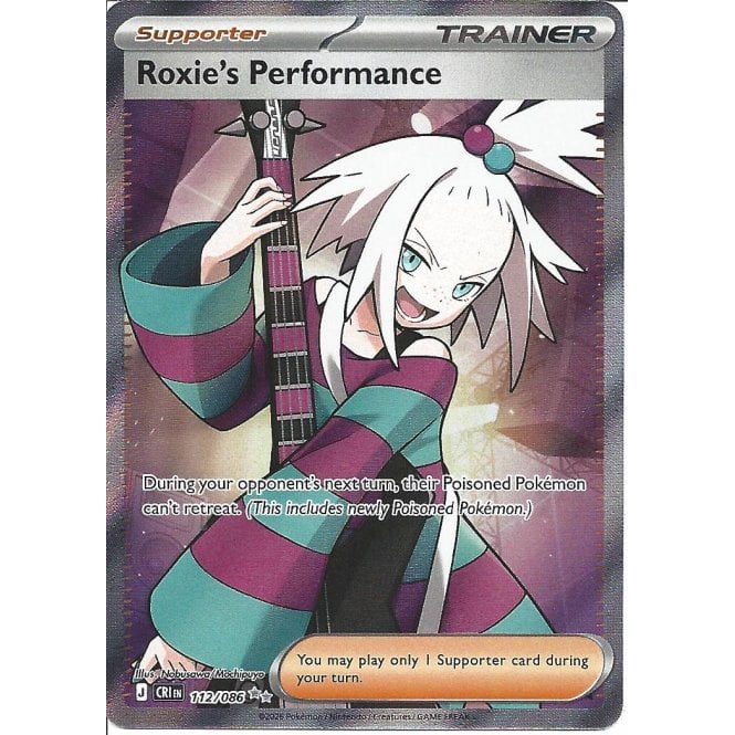 Roxie's Performance - Chaos Rising Ultra Rare 112/086
