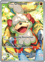 Hisuian Growlithe - Twilight Masquerade Illustration Rare 181/167